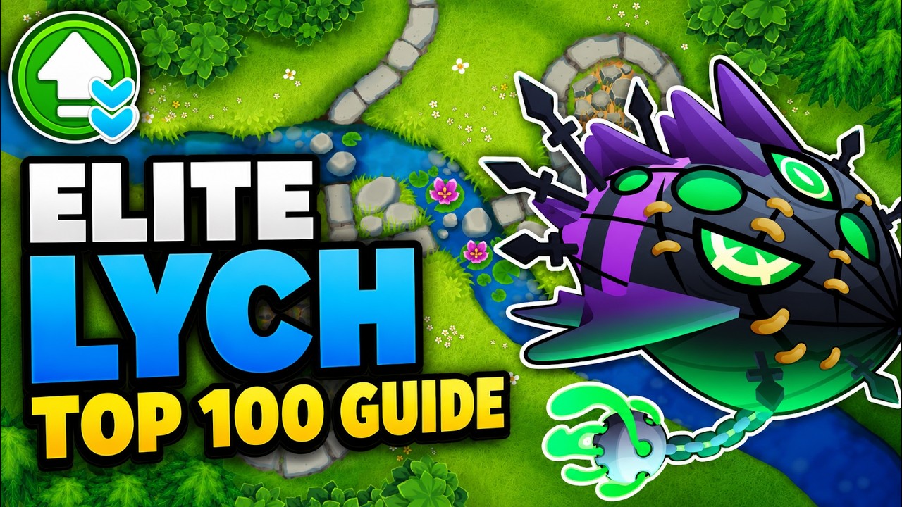 Elite Lych Boss on Downstream BTD6 | Top 100 Guide