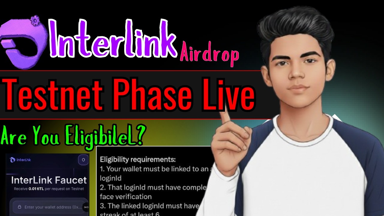 Interlink Airdrop Testent Live | Interlink New Update | Interlink Faucet Claim & Interlink Kyc