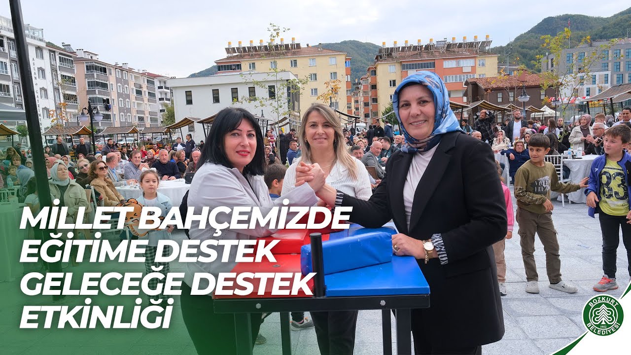 Millet Bahçemizde Eğitime Destek Etkinliği'nde Tüm Bozkurt Bir Arada | KASTAMONU