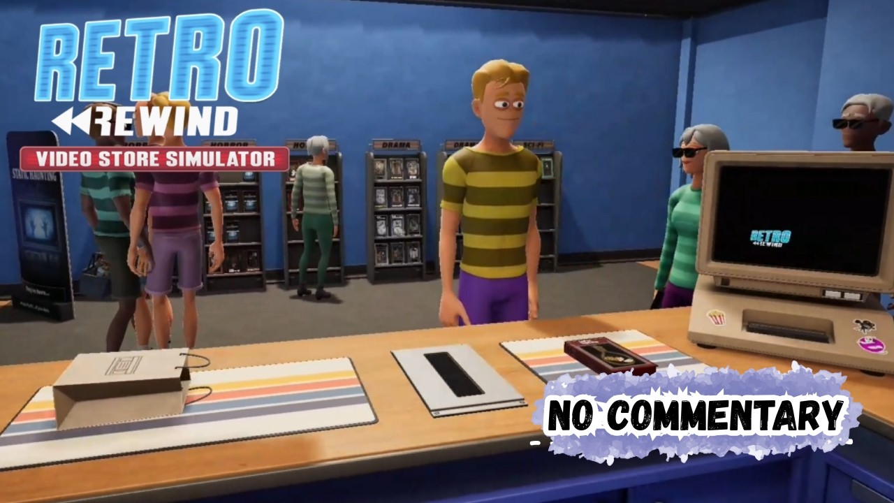 Retro Rewind - Video Store Simulator | Demo Gameplay | No Commentary