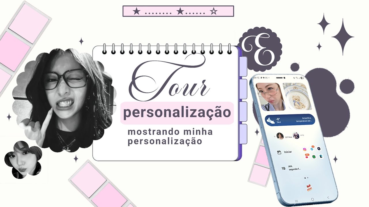ˁ  ᪲˒ ˙˙˓ˀ Tour detalhado pela minha personalização no tema da Yunjin + mostrando configurações 