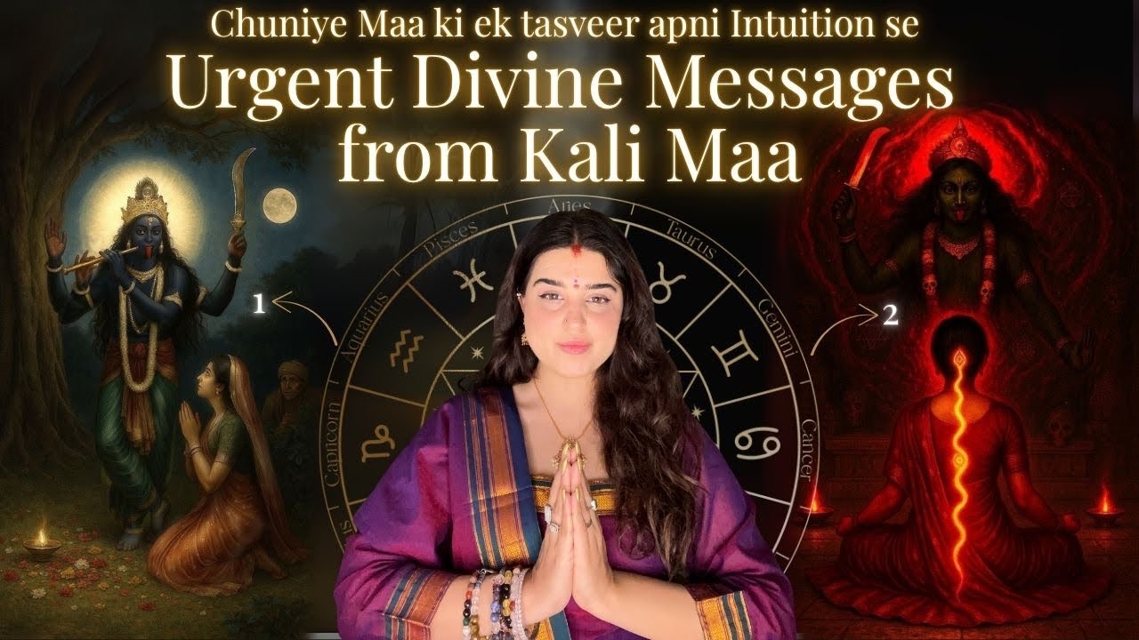 🌺Chuniye Mata ki ek Tasveer apni Intuition se / DOB se 🧿 URGENT MESSAGES FROM KALI MAA🔮Tarot Hindi