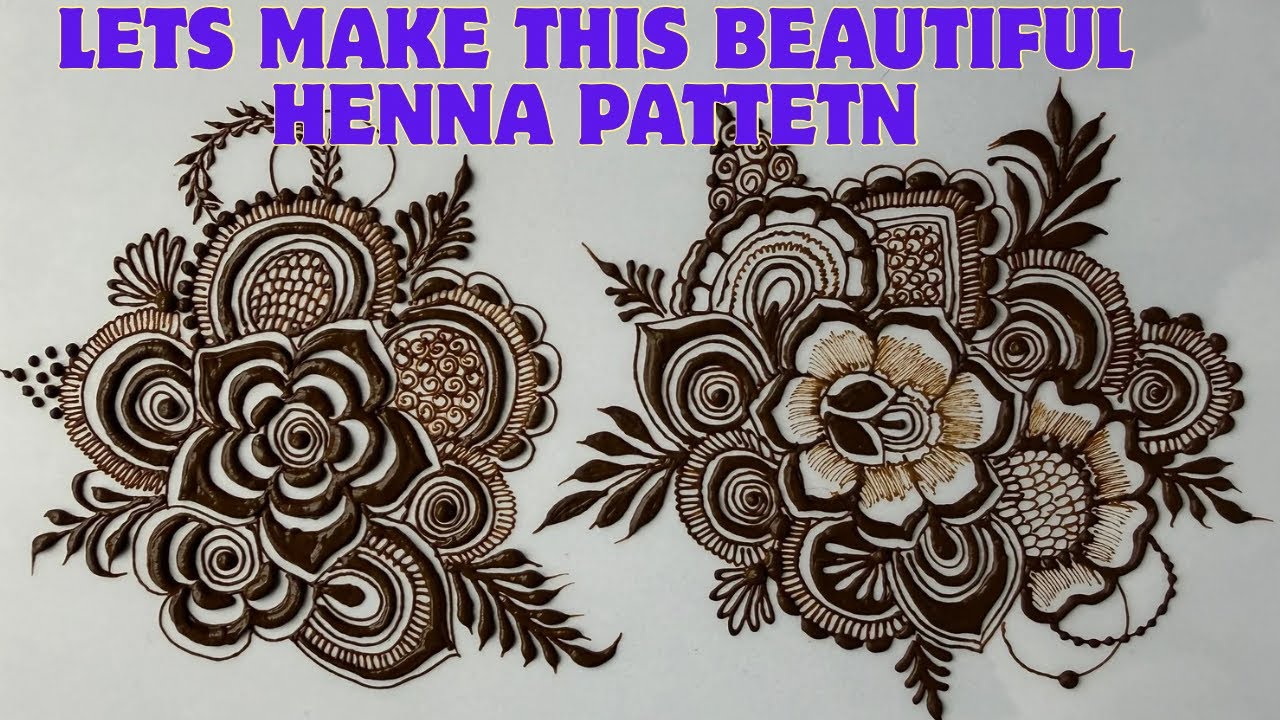 Bold henna deisgn#henna #mehndi #mehendidesign #motivation #art #artist #viralvideos #learning 