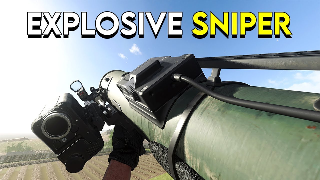 «Взрывной снайпер» из Warzone — это так весело!