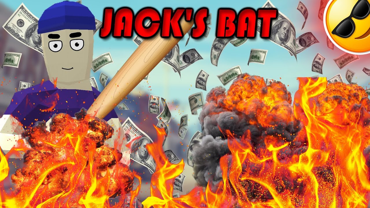 Dude Theft Wars Multiplayer Chaos with Jack's Bat! 🔥💥