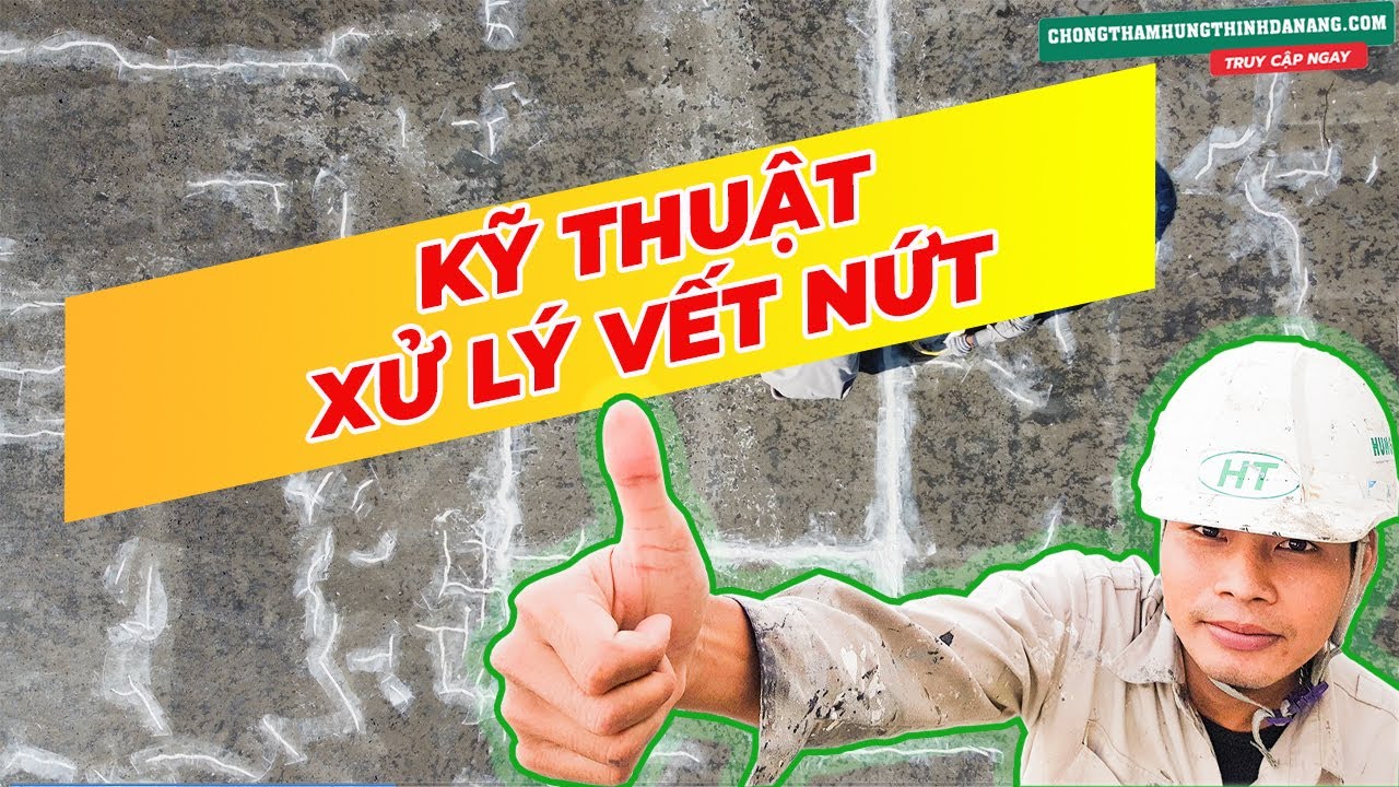 Hướng dẫn xử lý nứt sàn bê tông - Xử lý nứt sàn mái bằng Sika - nứt tường nhà
