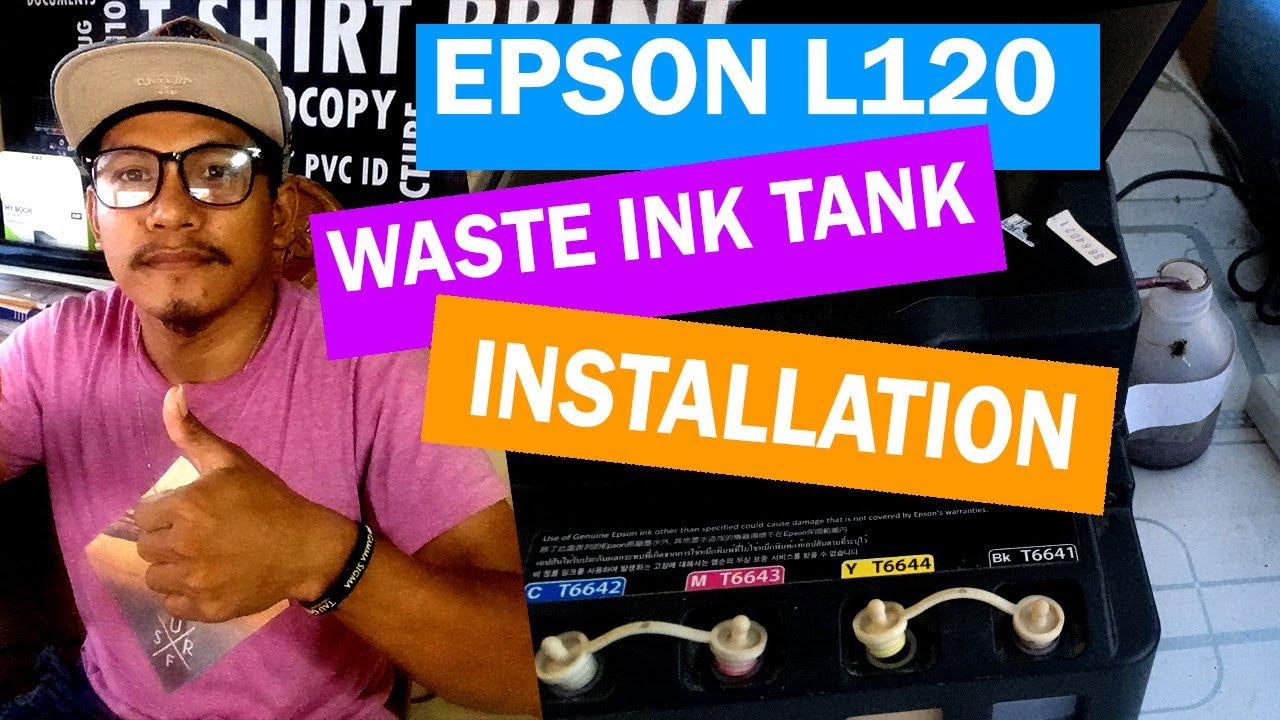 How to install Waste ink Tank in EPSON L120