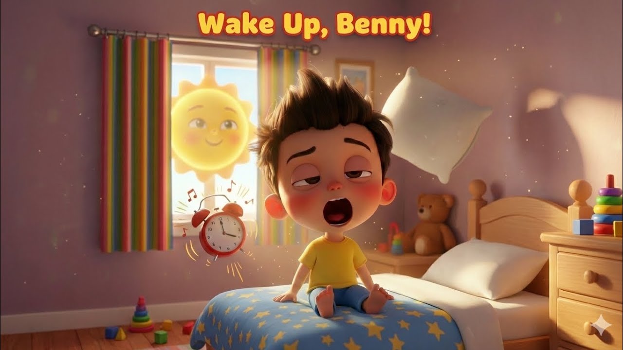 Benny’s Morning Routine ☀️ | Fun Kids Song for Toddlers (2–5)