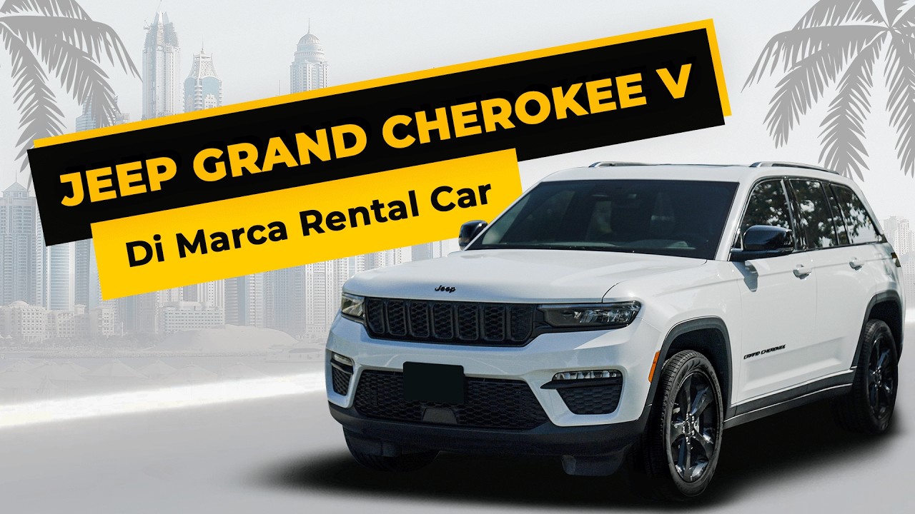 Jeep Grand Cherokee V 2024 Rental in Dubai | Luxury SUV by Di Marca