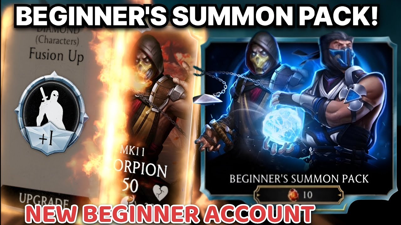 Beginner's Summon Pack Opening On My Beginner Account - Mk Mobile