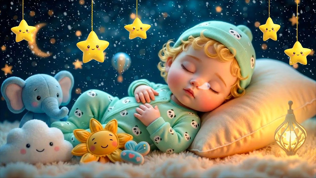 Mozart & Brahms Lullaby 🎶💤 Music for Babies Sleep Help your Baby Sleep Instantly Within 3 Minutes
