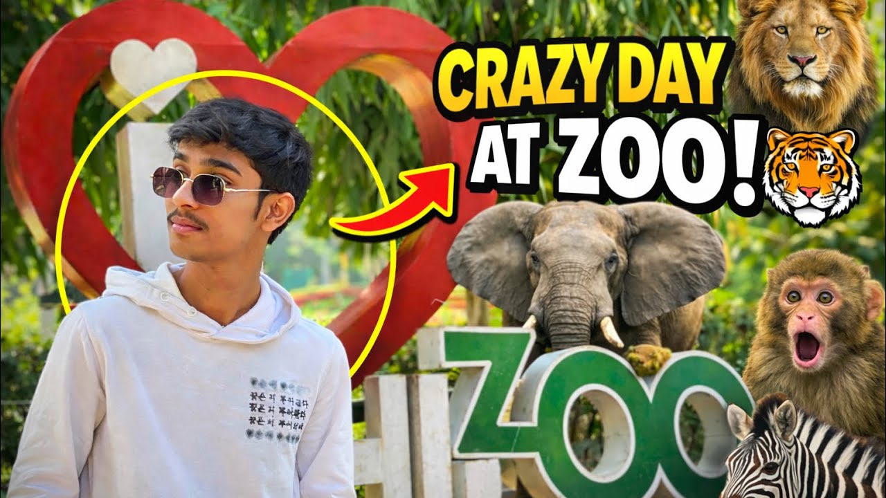 I Spent a Day at Delhi Zoo… Here’s What Happened!😳🐅