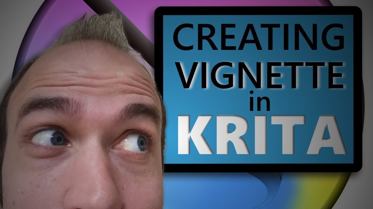 Создание виньетки в Krita
