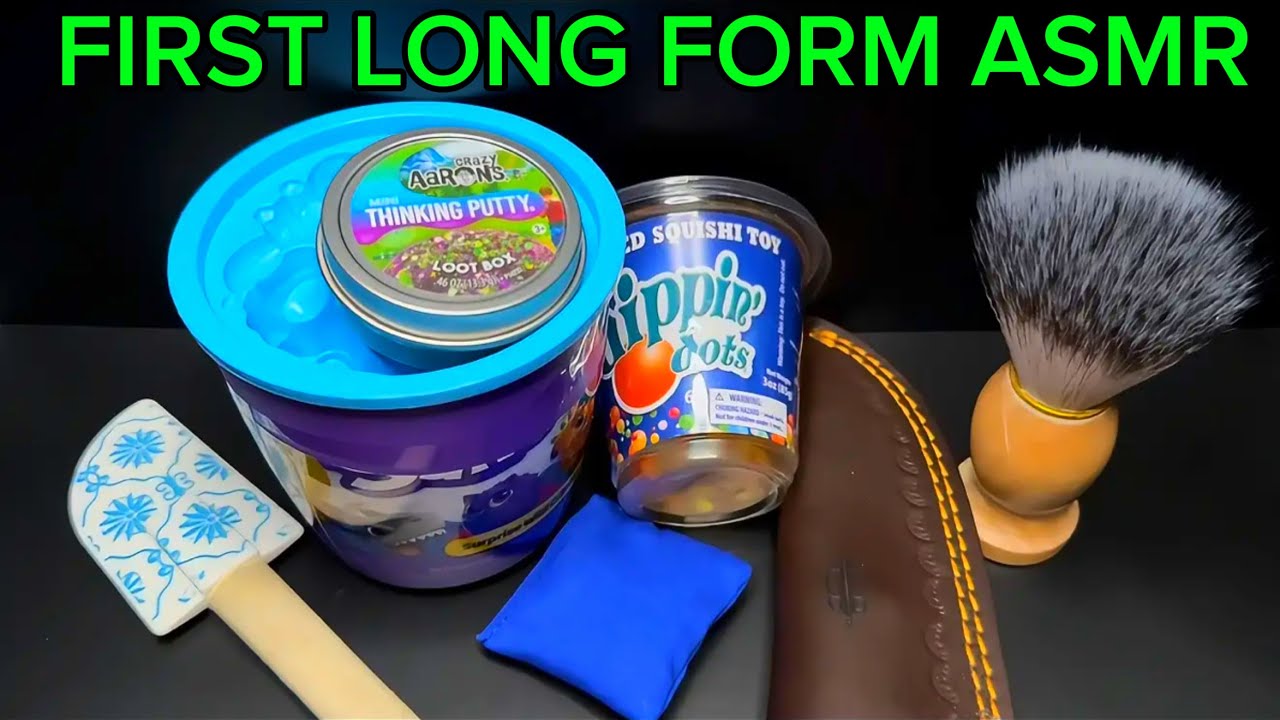 FIRST LONG FORM ASMR VIDEO! 😴 #asmr #relax #asmrvideo #asmrtingles #relaxing 