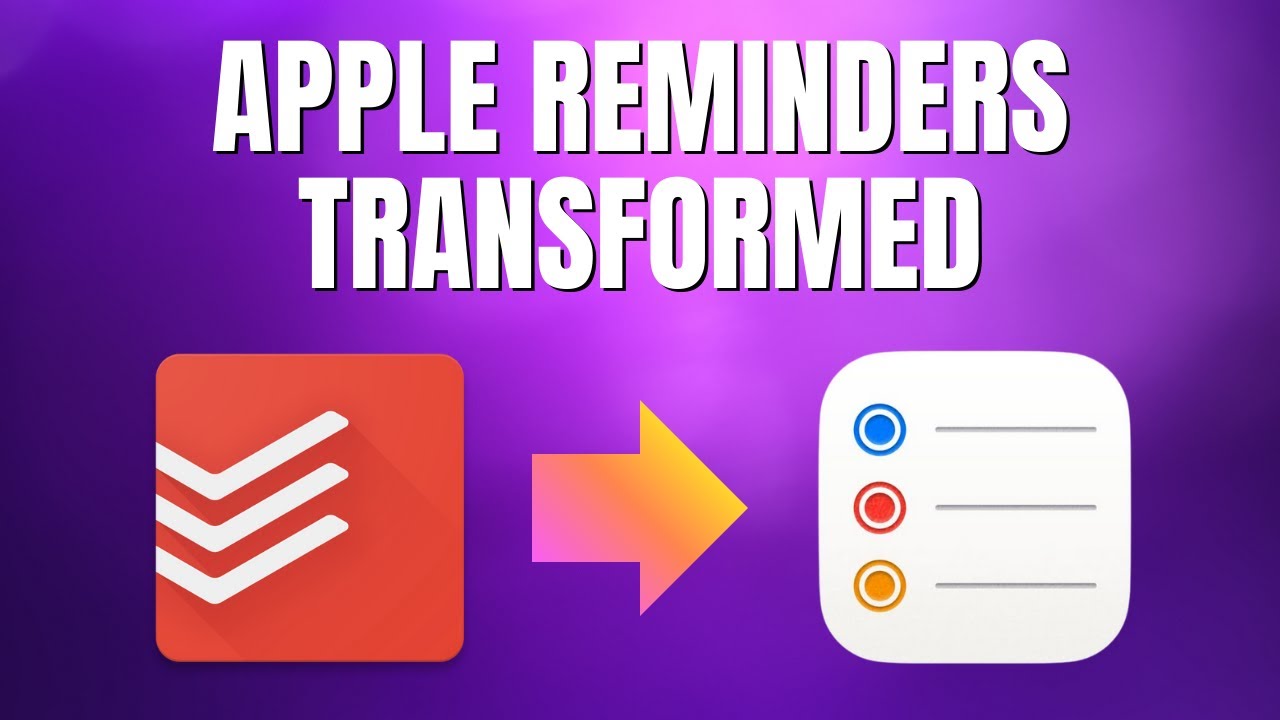 Can Apple Reminders Really Replace Your Todoist Setup?