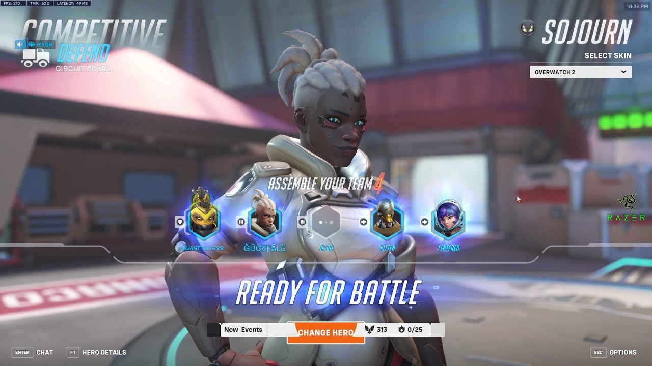 How to carry as Sojourn in Grandmaster - GALE SOJOURN OVERWATCH 2 SEASON 12 TOP 500