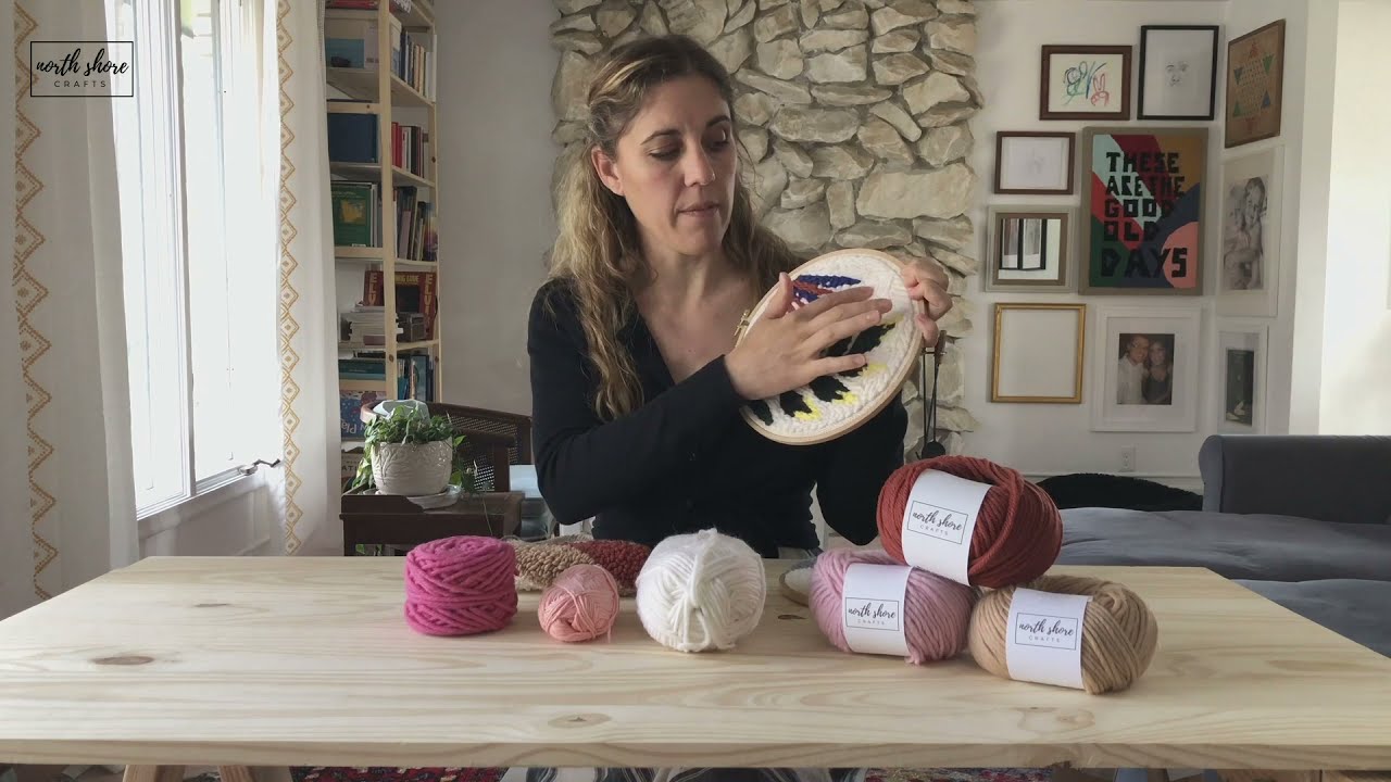 Punch Needle Yarn - What kind of yarn do you use??