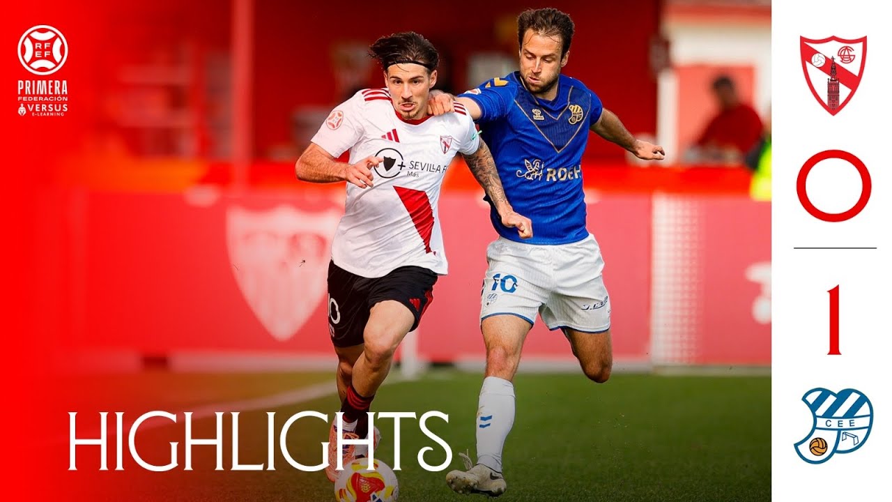 Sevilla Atlético vs CE Europa (0-1) Primera RFEF | Resumen