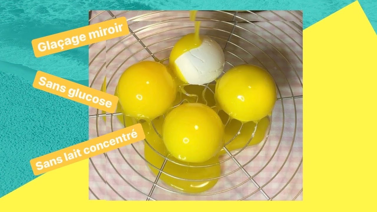 🪞GLAÇAGE MIROIR🪞Sans glucose, sans lait concentré 👉🇬🇧 & 🇫🇷 