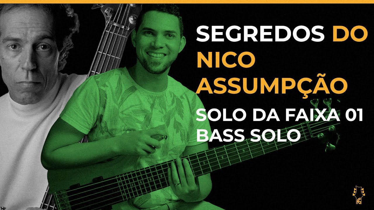 COMO TOCAR O SOLO DA FAIXA 01 DO MÉTODO BASS SOLO || NICO ASSUMPÇÃO