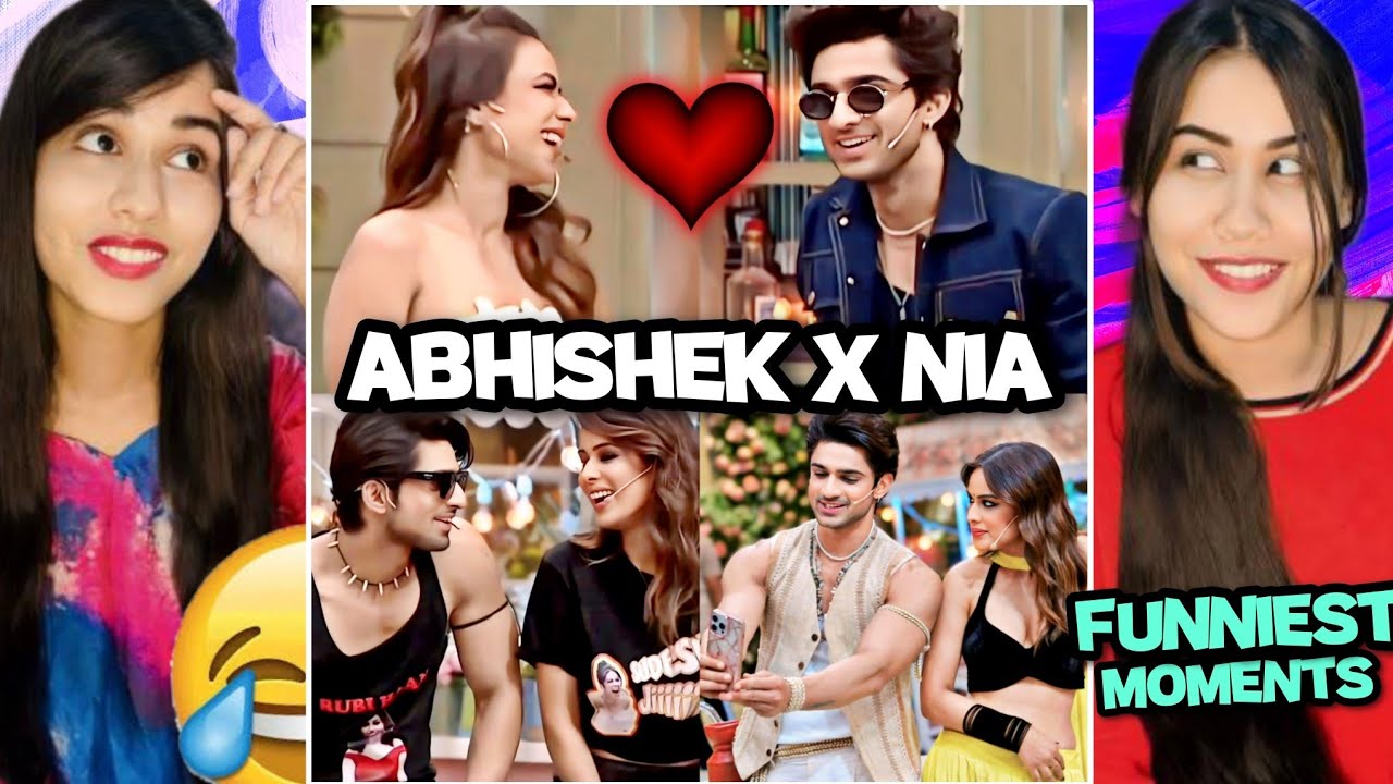 Abhishek & Nia Sharma’s Cutest & Funniest Moments Reaction 😍 | Flirty Vibes On!  | Ashmah2.0