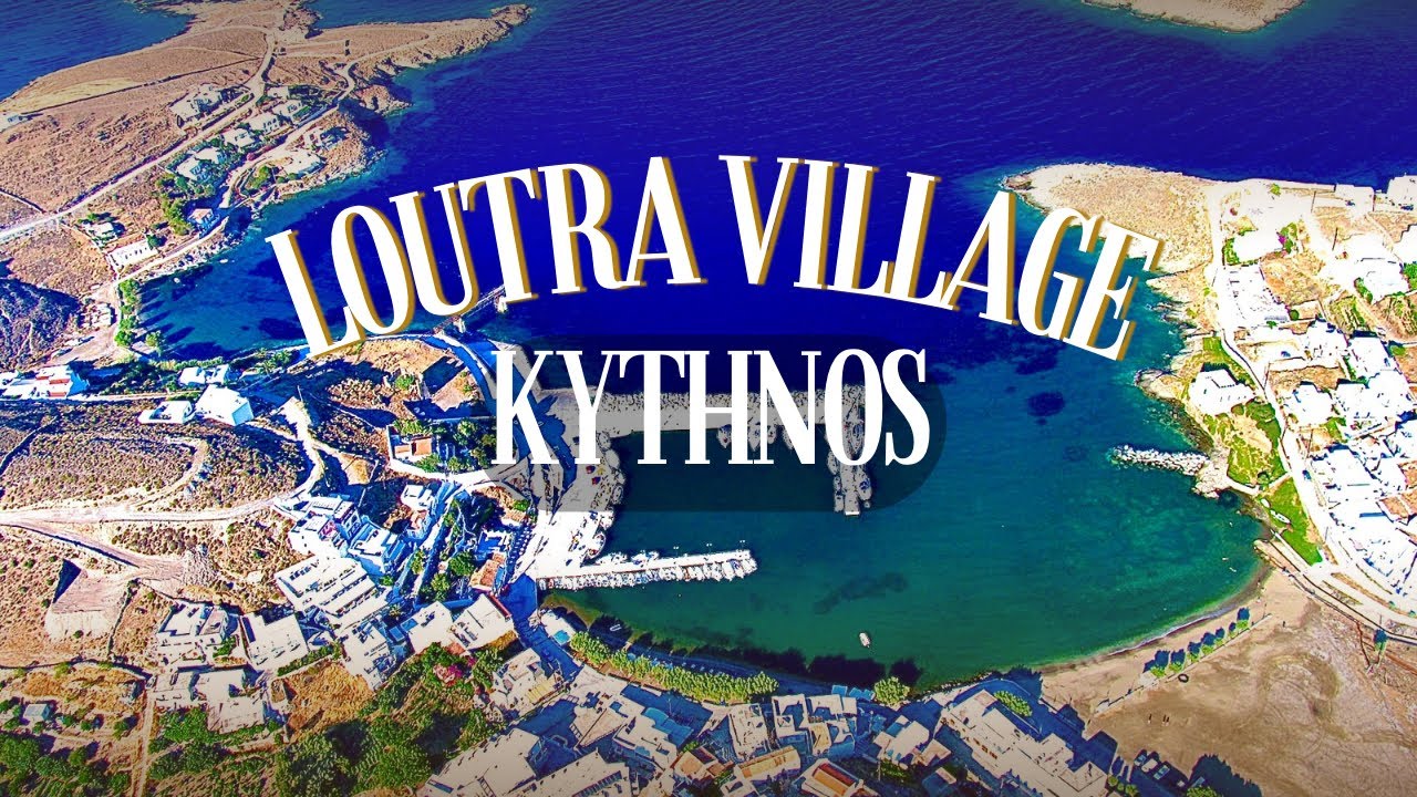 LOUTRA VILLAGE - KYTHNOS island. Greece