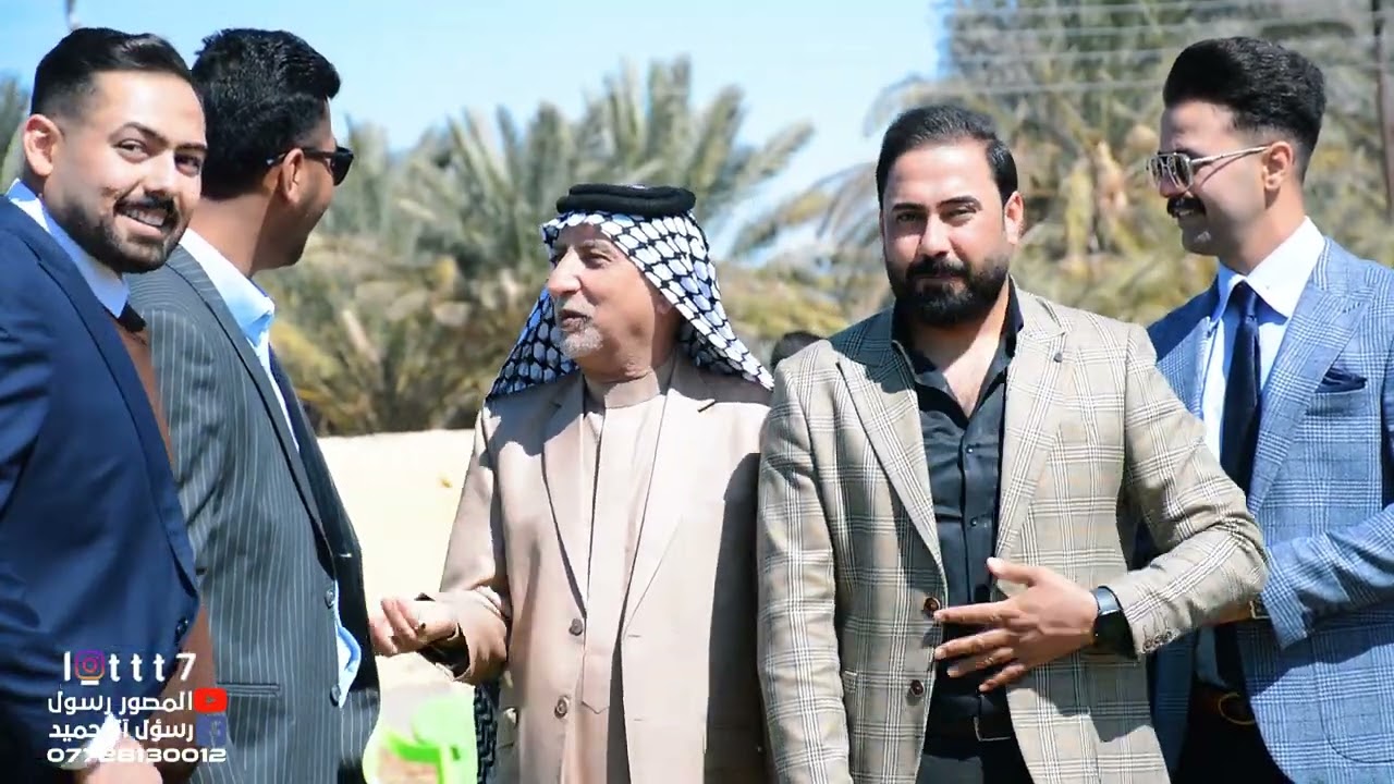 عقد قران المهندس مصطفى كاظم عباس ناصر الداخل مبارك لكم الافراح الدأمه