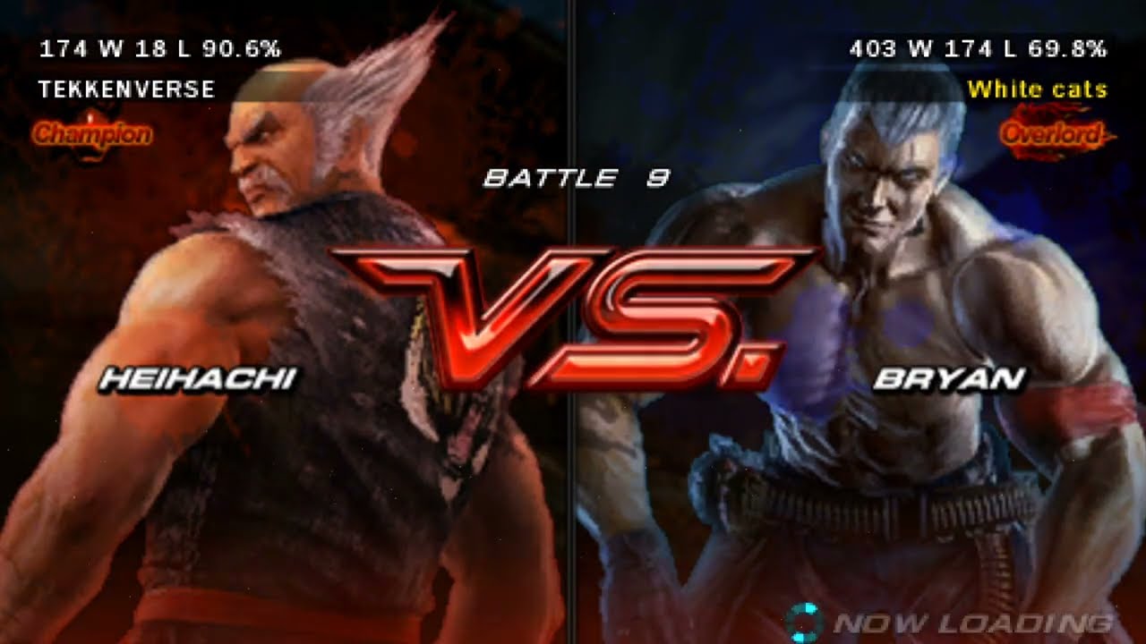 [TEKKEN6] HEIHACHI MISHIMA GAMEPLAY COBMO GHOST BATTLE