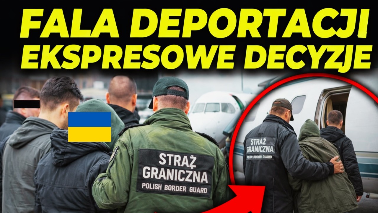 UKRAIŃCY I GRUZINI POD ESKORTĄ OPUSZCZAJĄ POLSKĘ!