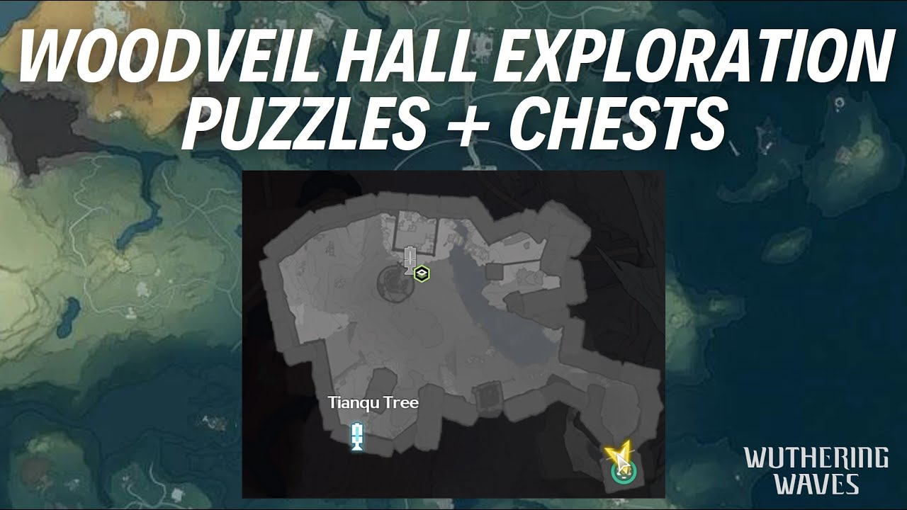 ALL WOODVEIL HALL EXPLORATION PUZZLES + CHESTS IN ORDER - Wuthering Waves