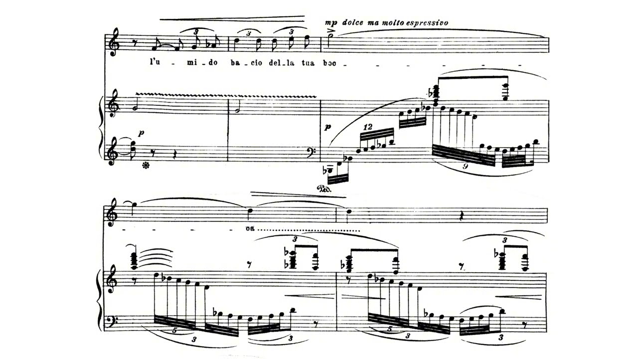 Ildebrando Pizzetti: Passegiata (Score + Audio)