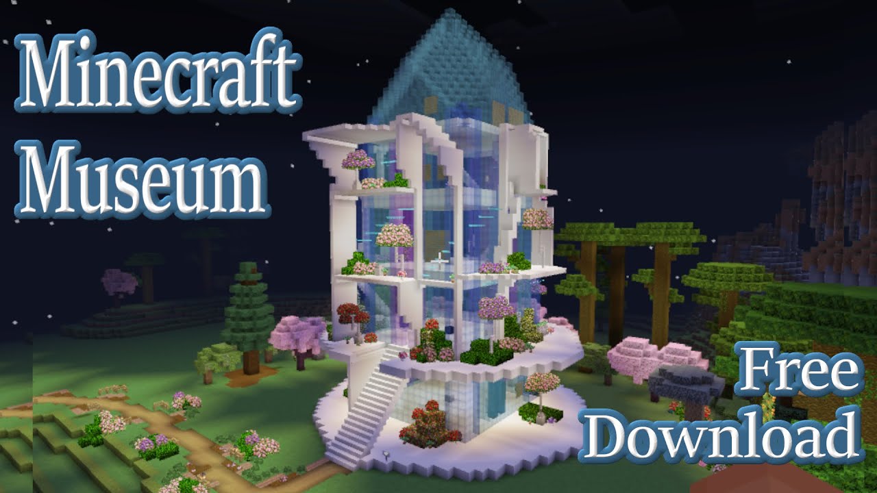 This Minecraft Glass Museum Is a Work of Art