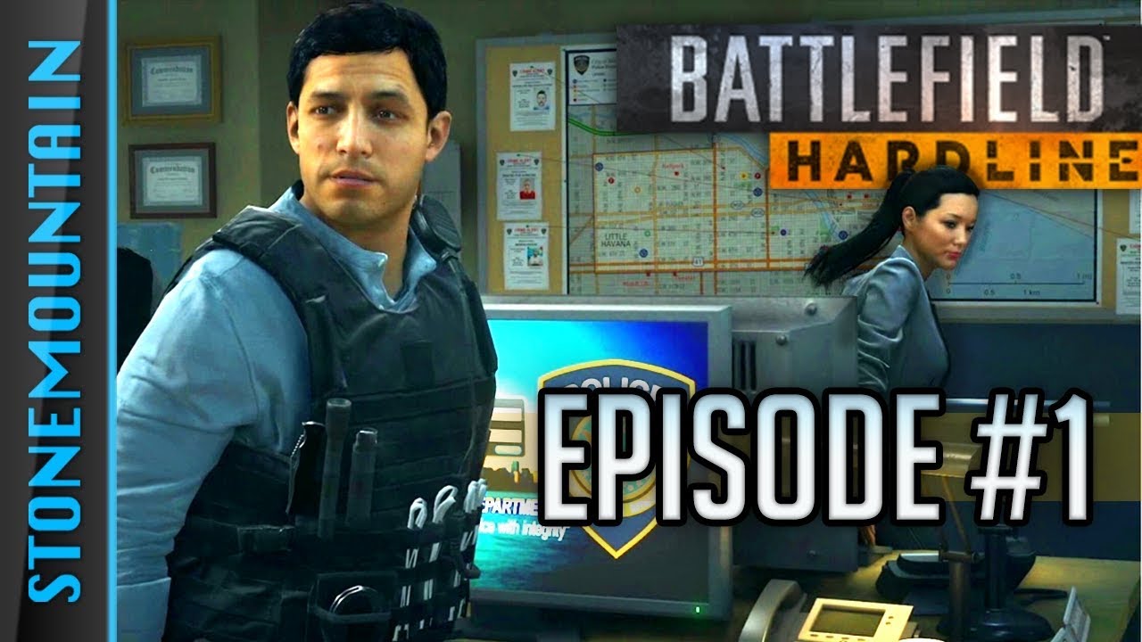 This girl is a badass! (battlefield hardline ep1)