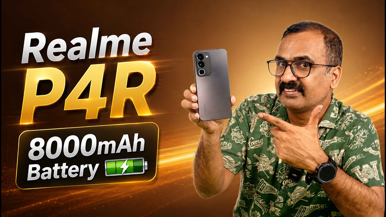 8000mAh Battery-യുമായി realme P4R - Unboxing and First Impressions