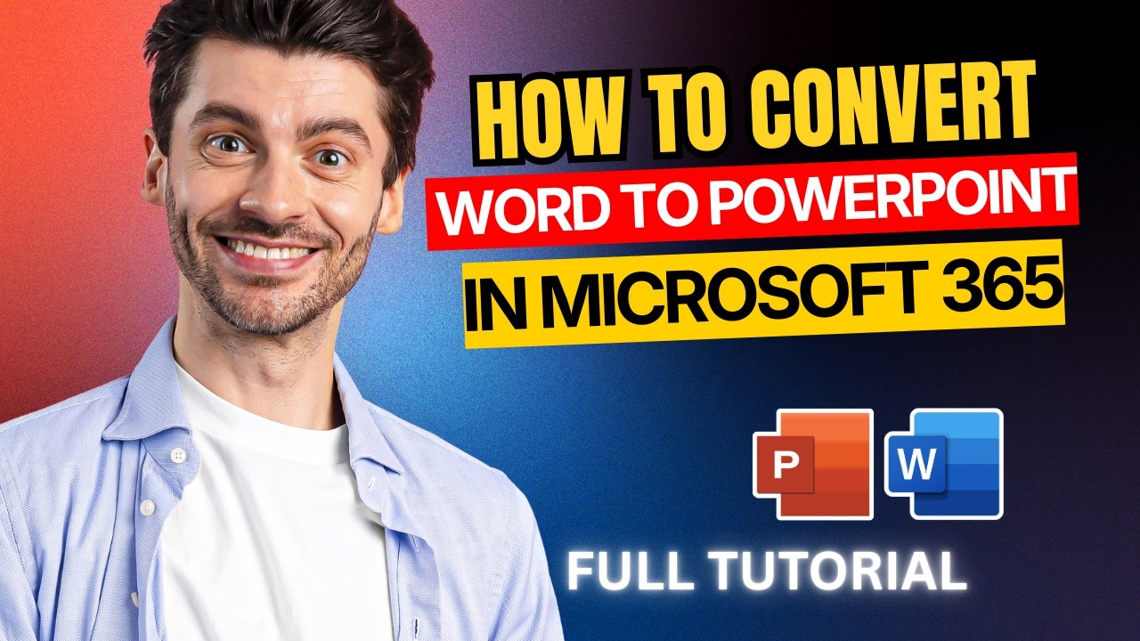 How to Convert Word to PowerPoint in Microsoft 365 [2026 Full Guide]