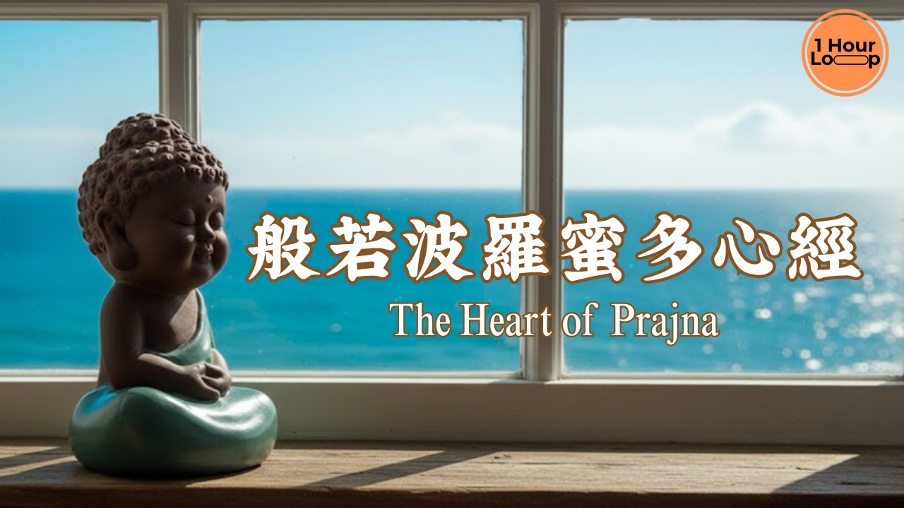 【般若波羅蜜多心經 Heart Sutra】1 Hour 靜心誦經音樂｜Lofi 說唱・智慧覺醒・靜心療癒