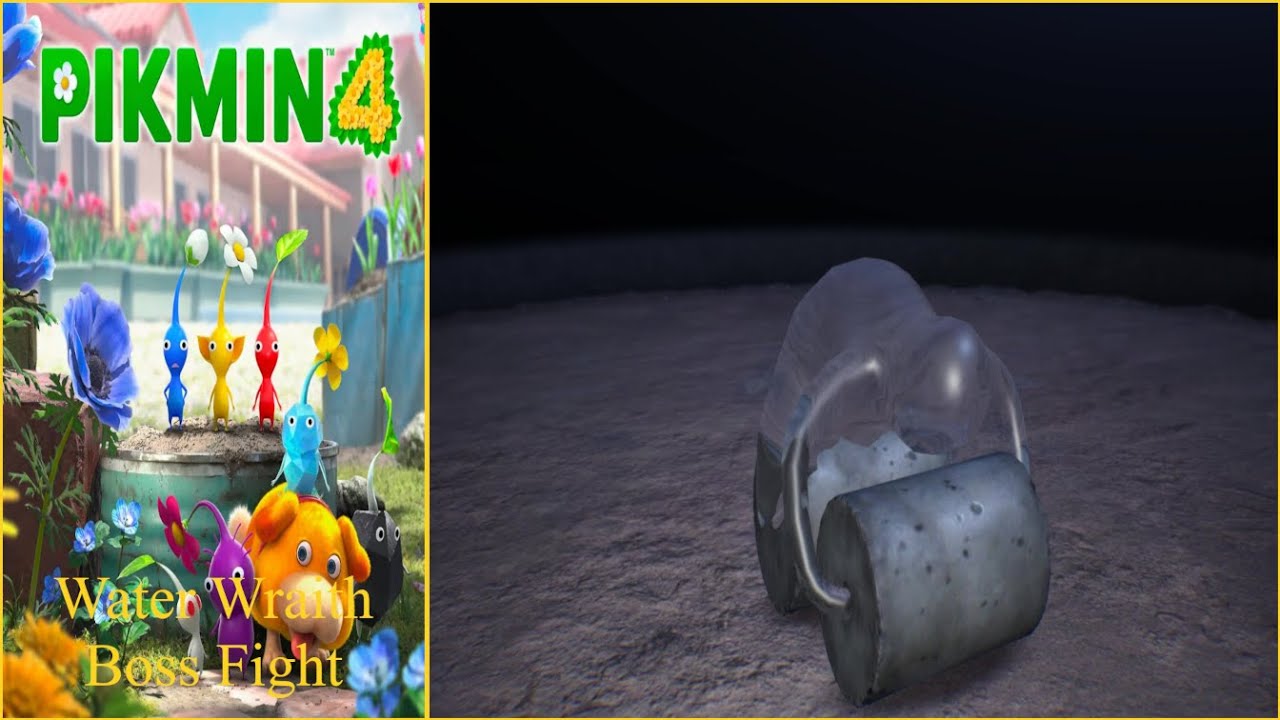 Pikmin 4 - Water Wraith Boss Fight