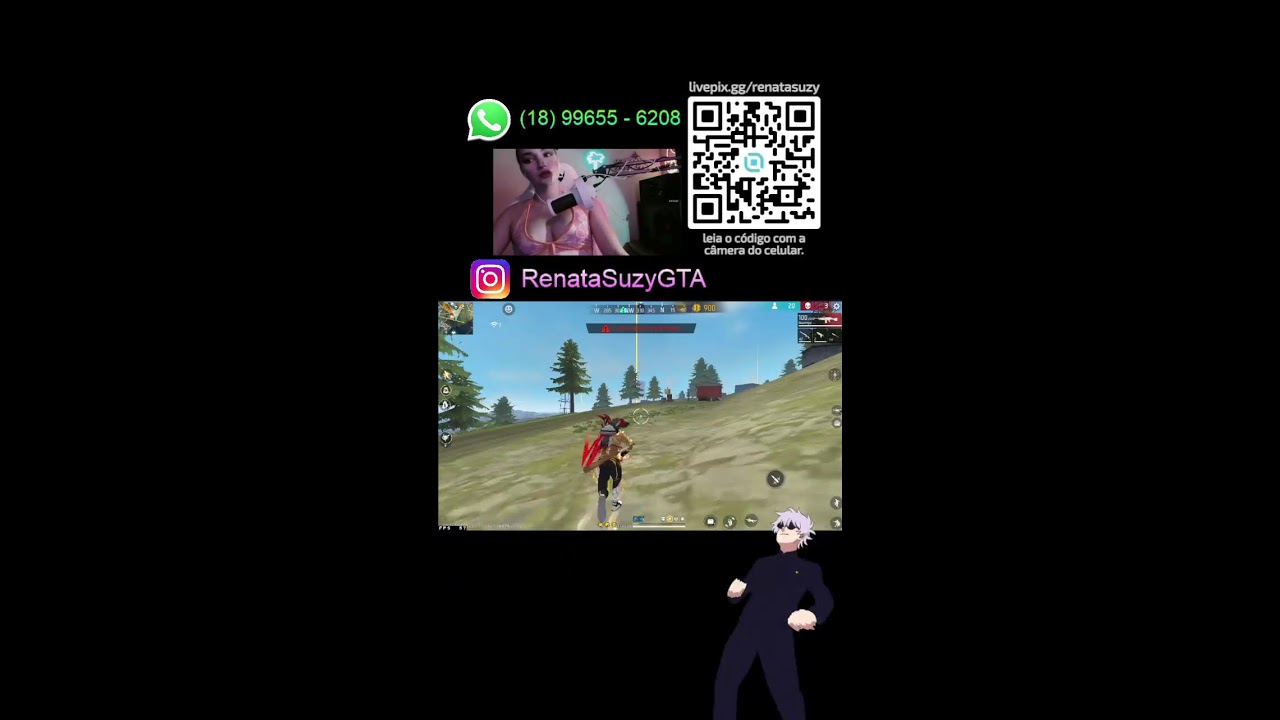 😈🔥 FREE FIRE AO VIVO 😈🔥 LIVE VERTICAL ( SHORTS ) - #shorts #short #shotsfeed / JOGANDO COM INSCRITOS