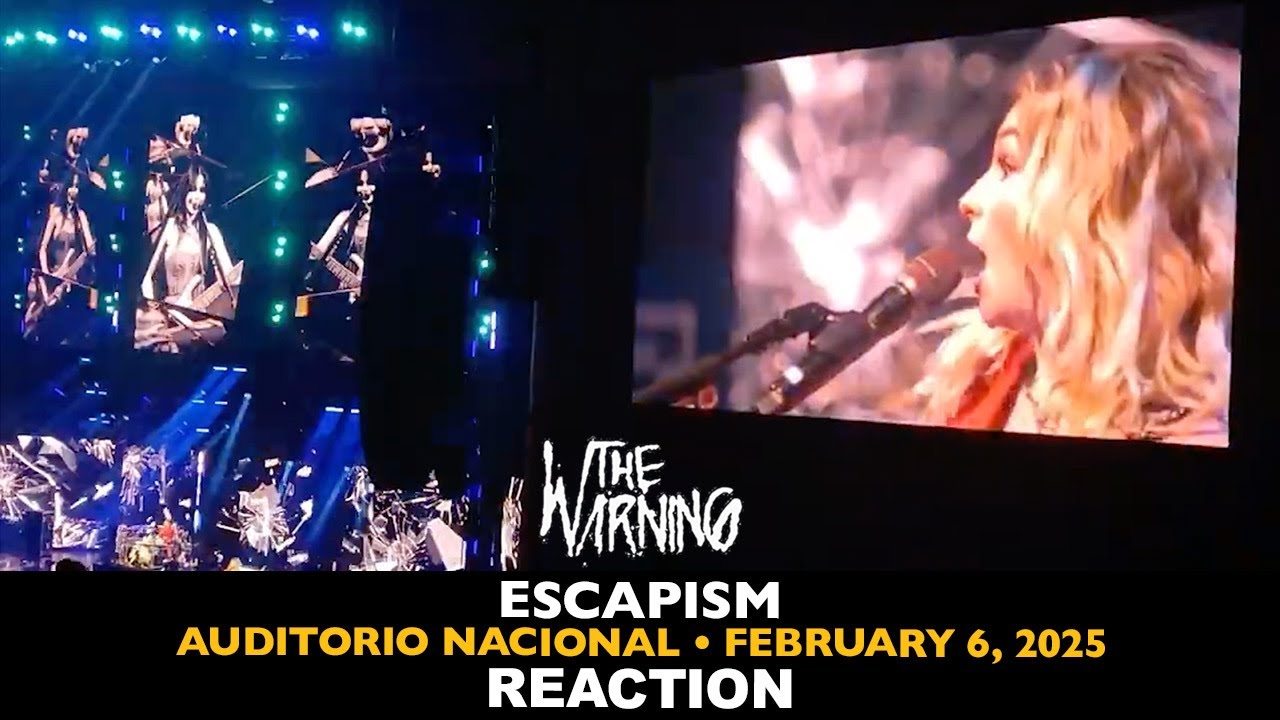 Musicians REACT to The Warning: Escapism (Auditorio National Feb 6 2025) MULTI-CAM