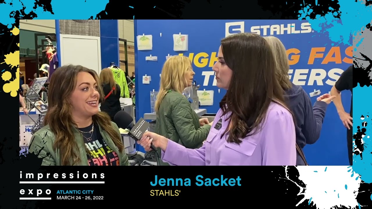 Impressions Expo Atlantic City 2022  - Jenna Sackett from STAHLS'