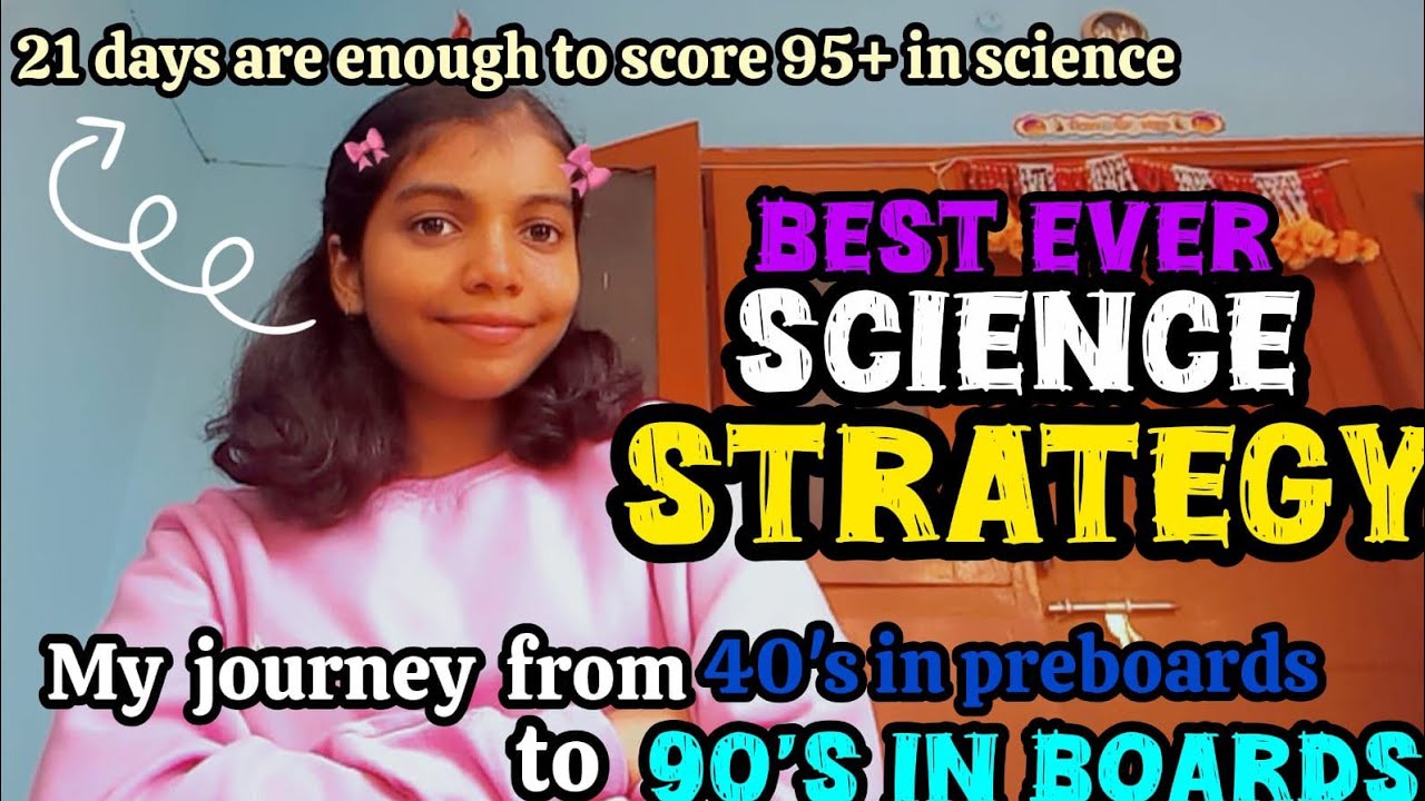 🔥LAST 21 DAYS STRATEGY TO SCORE 95+ IN SCIENCE BOARD EXAM ‼️⚠️
