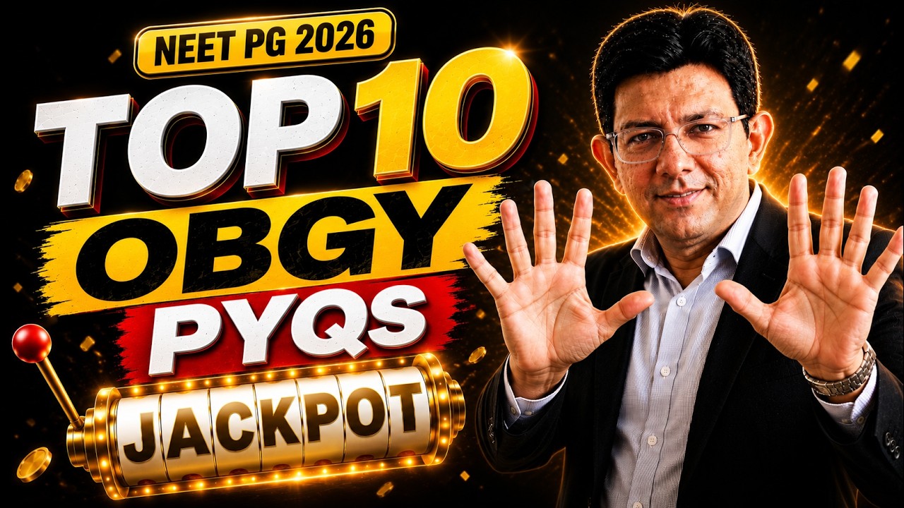 Don't Miss These 10 Most Imp. OBGYN PYQs for NEETPG 2026