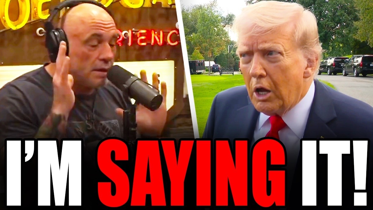 SH*T: Rogan Just Dropped SHOCK BOMB on Trump!