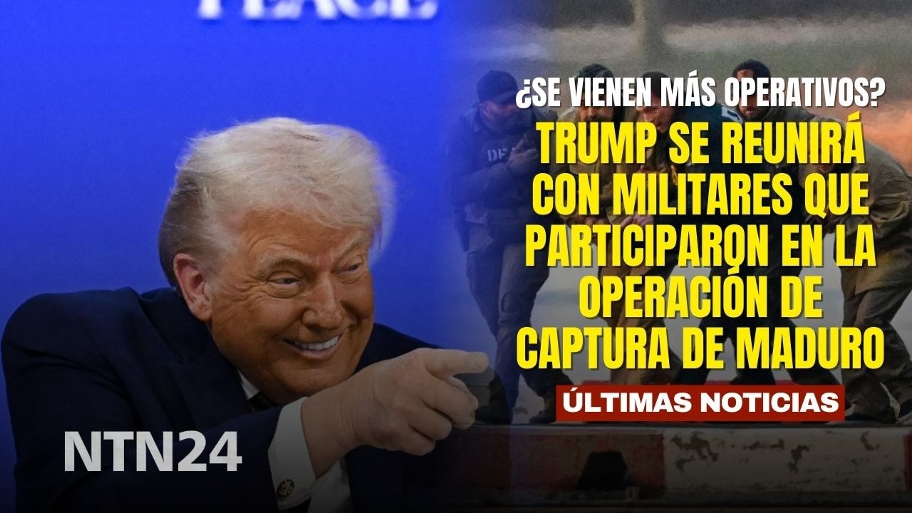 Donald Trump se reunirá con militares que participaron en la operación de captura de Maduro