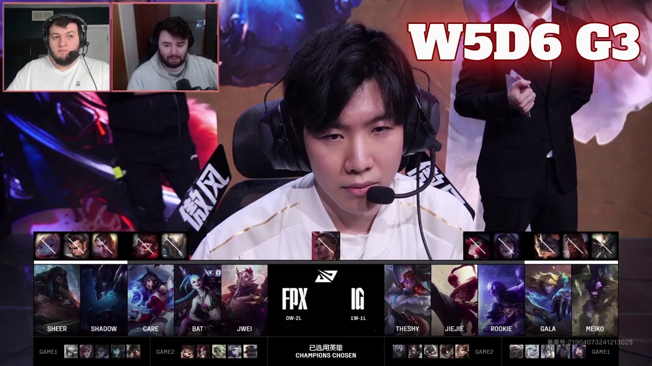FPX vs IG - Game 3 | Week 5 Day 6 LPL Winter 2025 | FunPlus Phoenix vs Invictus Gaming G3 full