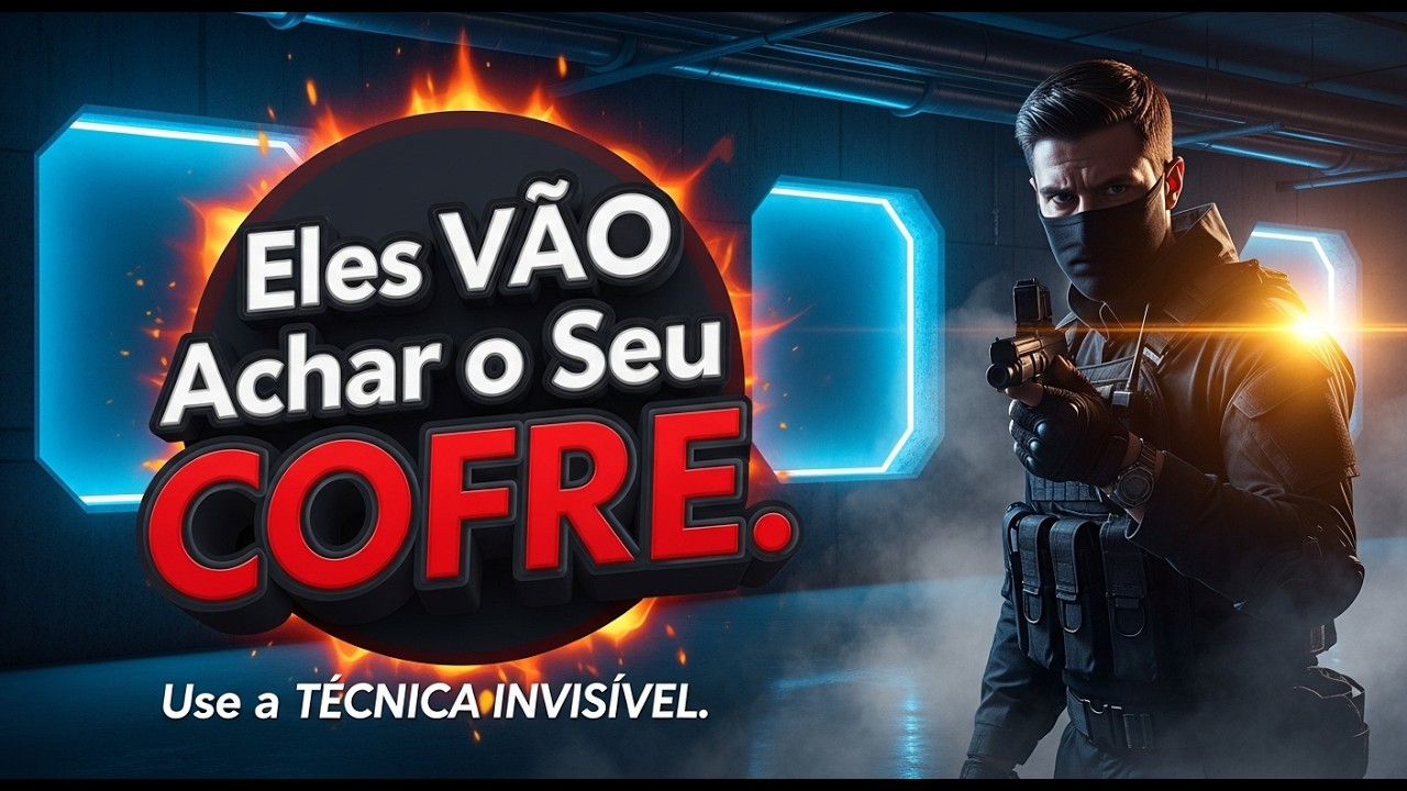 Vai Ter Invasão? O Truque Psicológico que Faz Seu Cofre Desaparecer da Vista