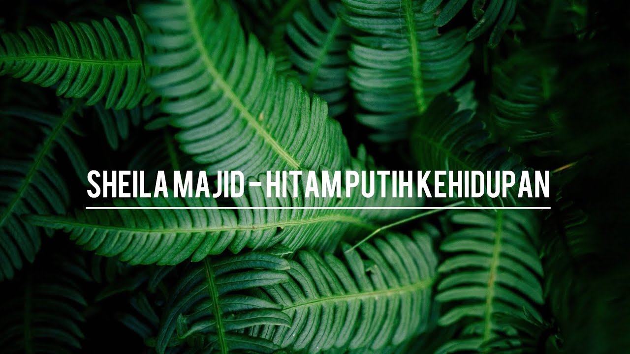 Sheila Majid - Hitam Putih Kehidupan | Lirik | High Quality