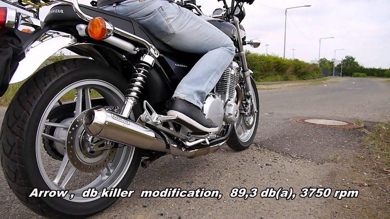 CB 1100 - Arrow exhaust sound comparison