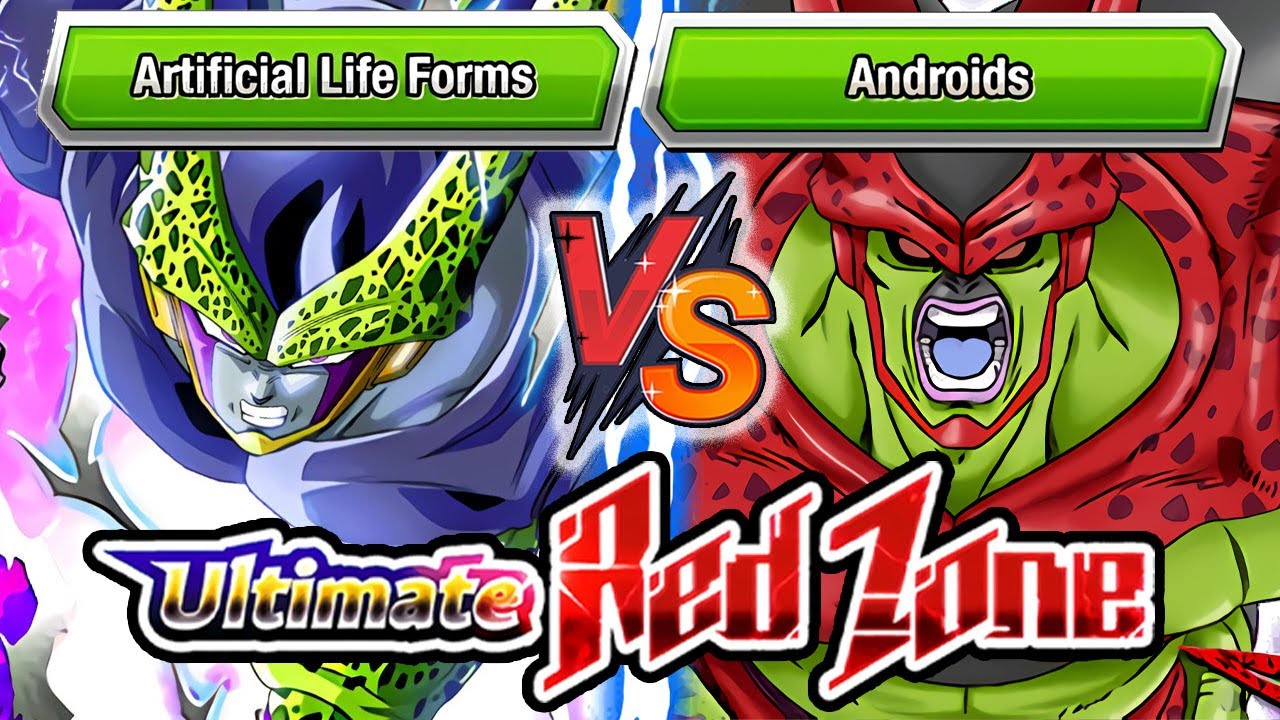 ANDROIDS + ARTIFICAL LIFEFORMS MISSIONS VS RED ZONE CELL MAX! Dragon Ball Z Dokkan Battle