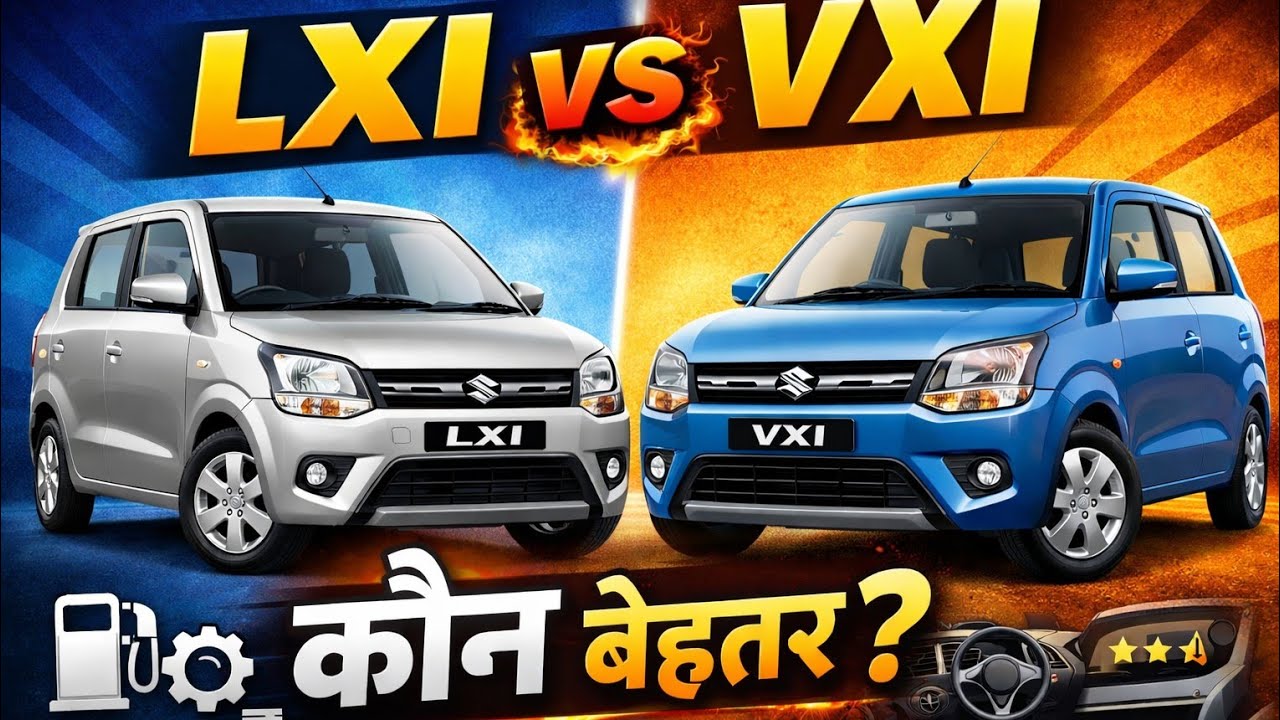 Wegon-R LXI vs Vxi 2026 New Model Comparison  #long #shorts #video #wegonr #lxi #vxi #automobile
